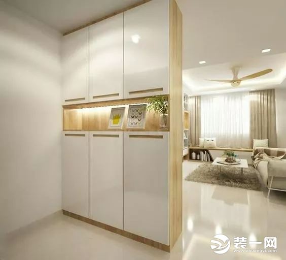 2019小户型玄关鞋柜设计
